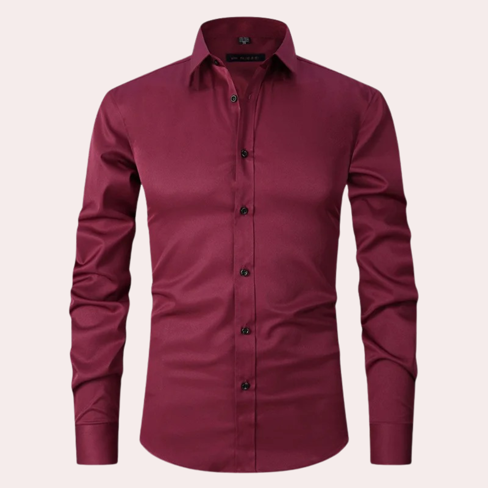 Chemise stretch non irlandaise pour hommes | Manches longues