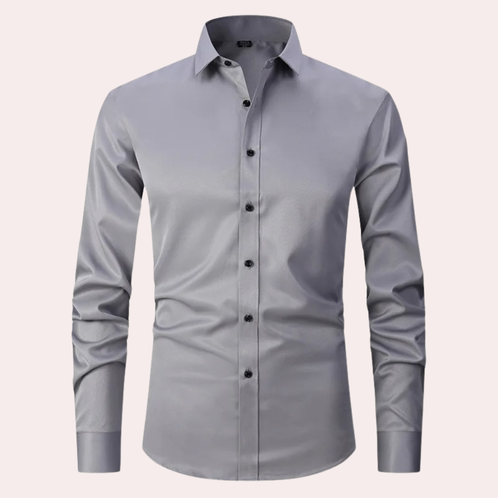 Chemise stretch non irlandaise pour hommes | Manches longues