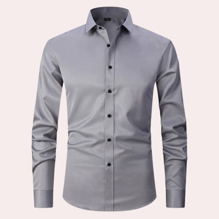 Chemise stretch non irlandaise pour hommes | Manches longues