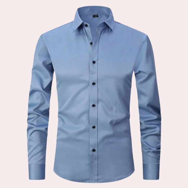 Chemise stretch non irlandaise pour hommes | Manches longues