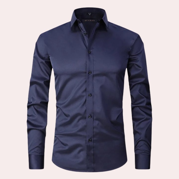 Chemise stretch non irlandaise pour hommes | Manches longues