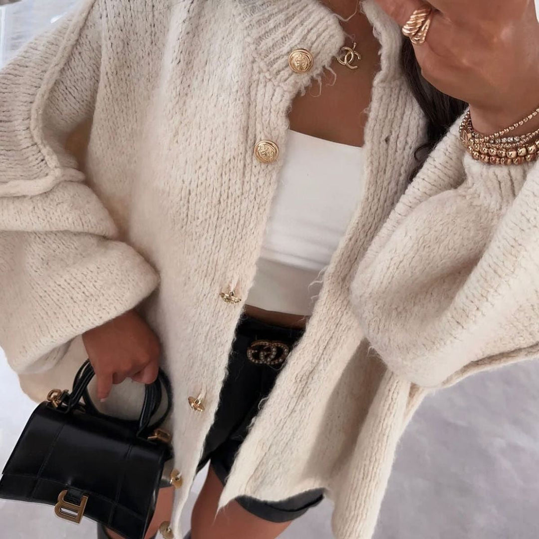 Cardigan doux et surdimensionné | Chaud