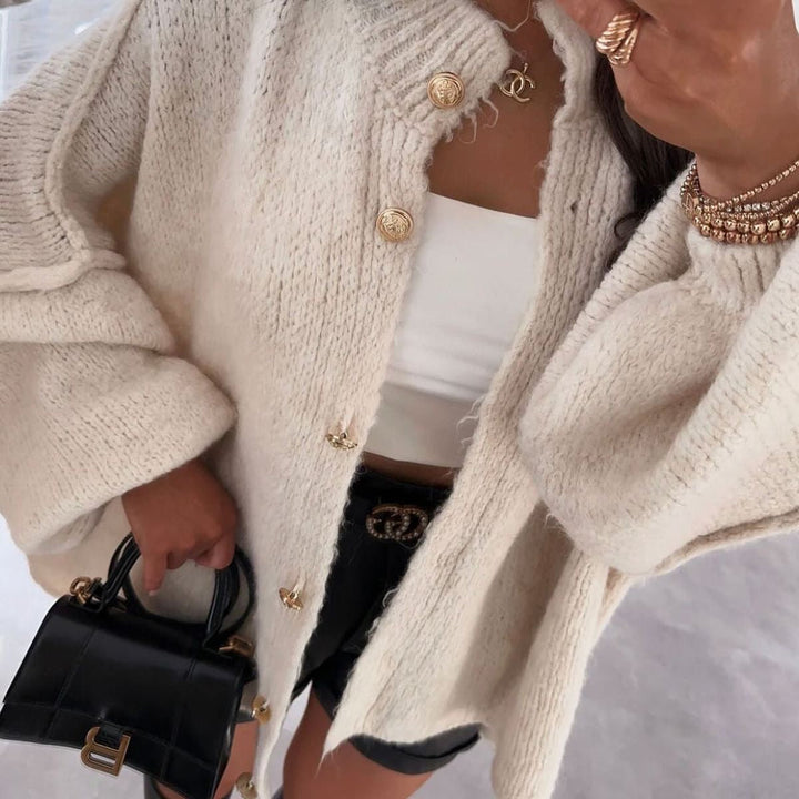 Cardigan doux et surdimensionné | Chaud