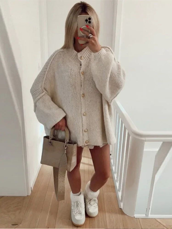 Cardigan doux et surdimensionné | Chaud