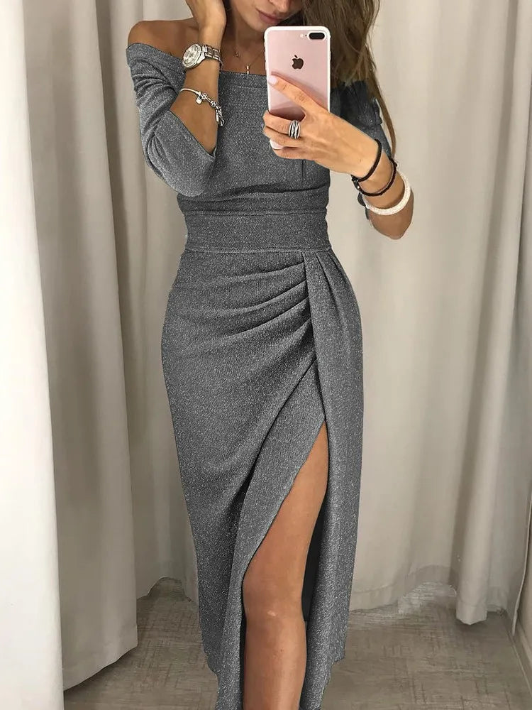 Robe élégante étoilée pour femme | Midi