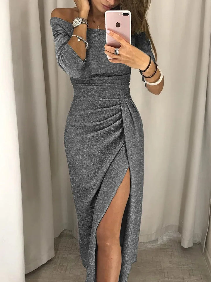 Robe élégante étoilée pour femme | Midi