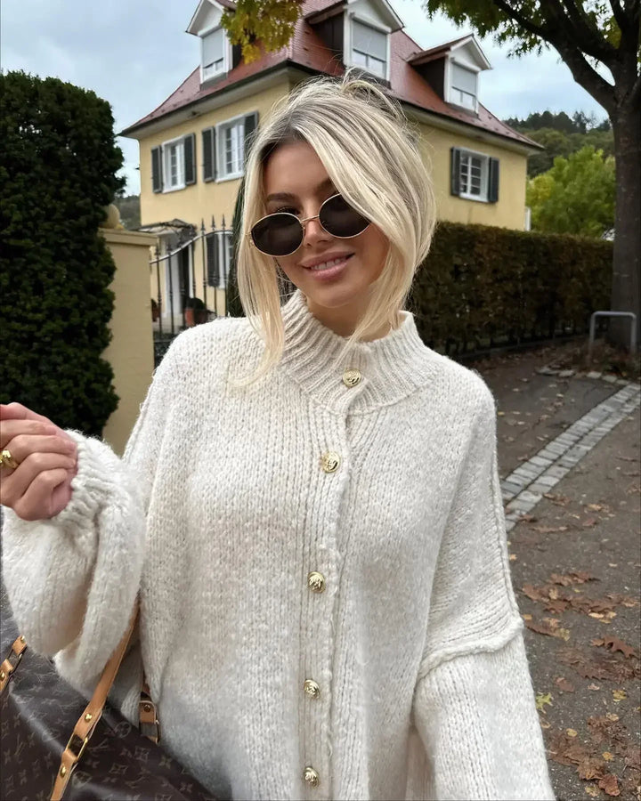 Cardigan doux et surdimensionné | Chaud
