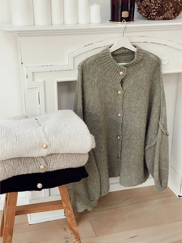 Cardigan doux et surdimensionné | Chaud