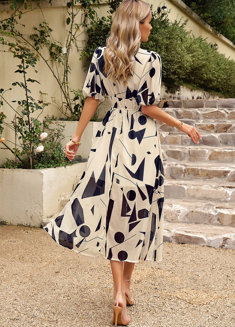 Robe élégante et fluide pour femmes | Maxi