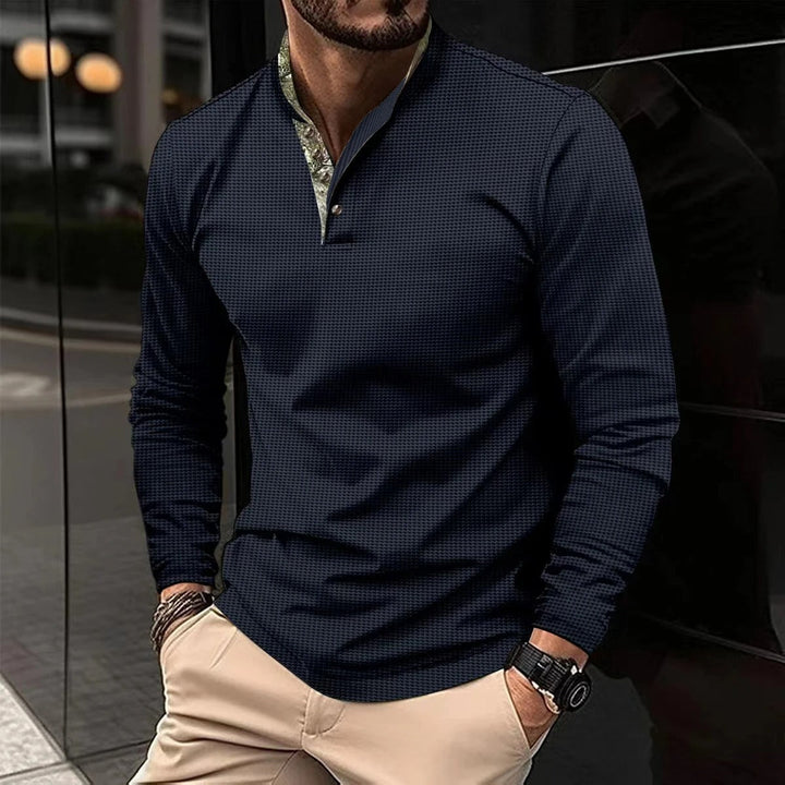 Polo stylé pour hommes | Manches longues