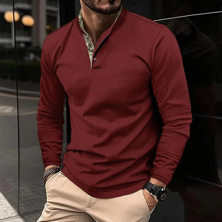 Polo stylé pour hommes | Manches longues
