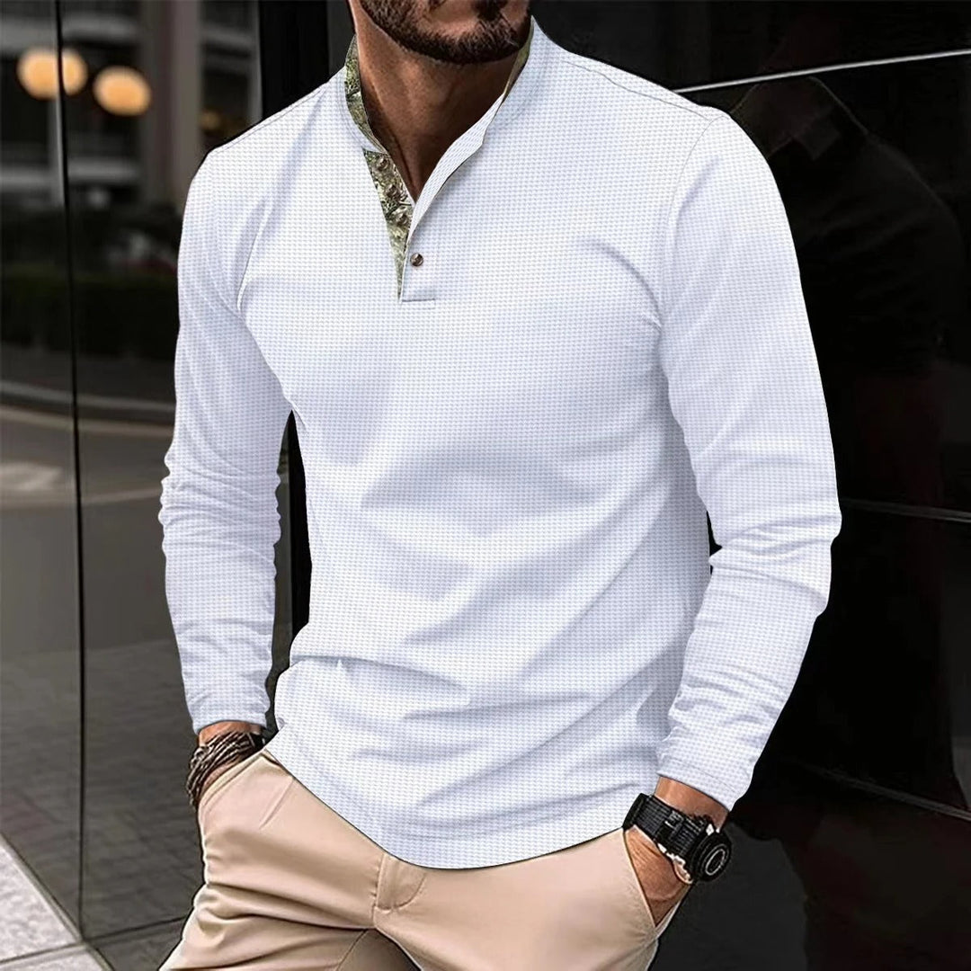 Polo stylé pour hommes | Manches longues